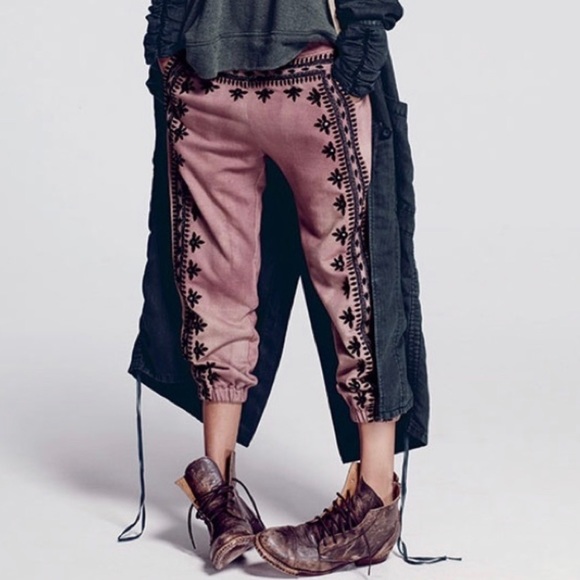 Free people one three wishes sweat pant purple - Picture 2 of 6